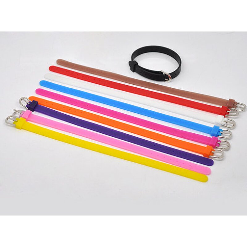 Silicone Wristband Manufacturer - Custom ID Kids Bracelet Adjustable