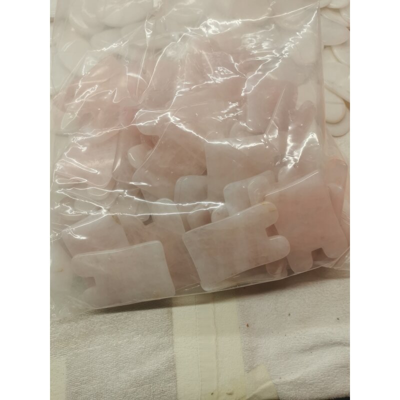 Gemstone Massage Tool Supplier - Purple Crystal Face Massage Natural