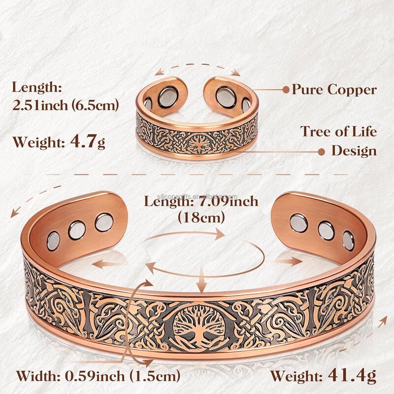 Magnetic Bracelet Manufacturer - Pain Relief Crocodile Shape Adjustable