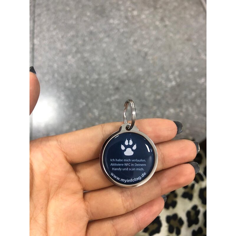 Pet ID Tag Manufacturer - Personalized Silicone QR Code RFID Tracking
