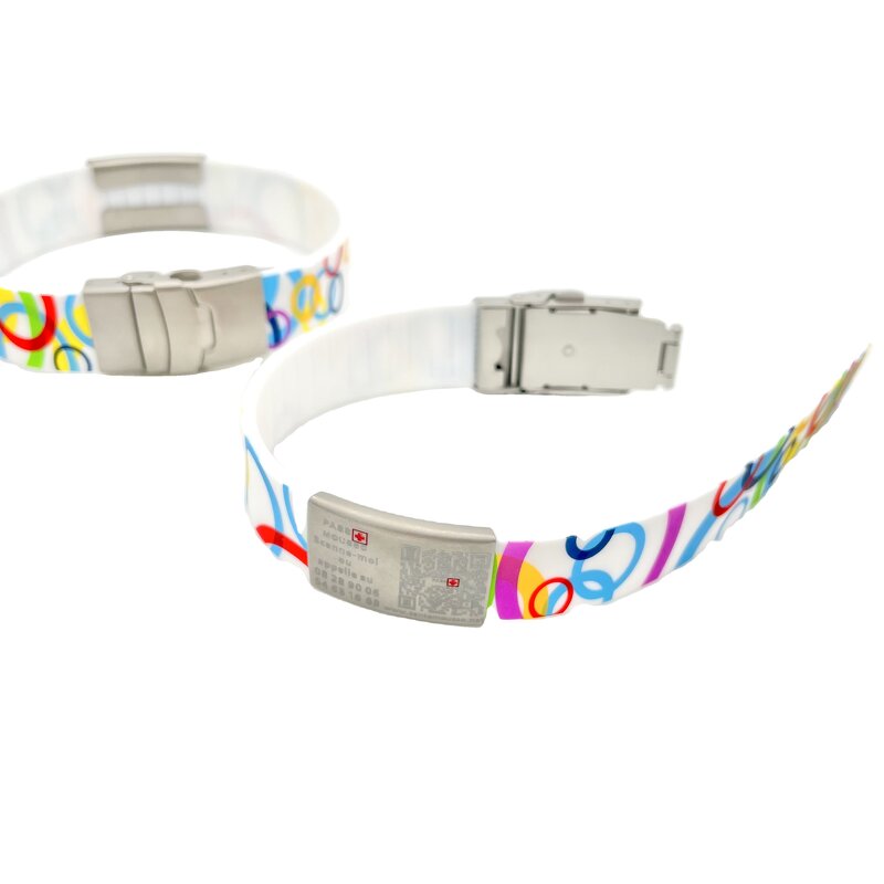 Fashion Bracelet Manufacturer - Kids Pet Personalized ID Lasering