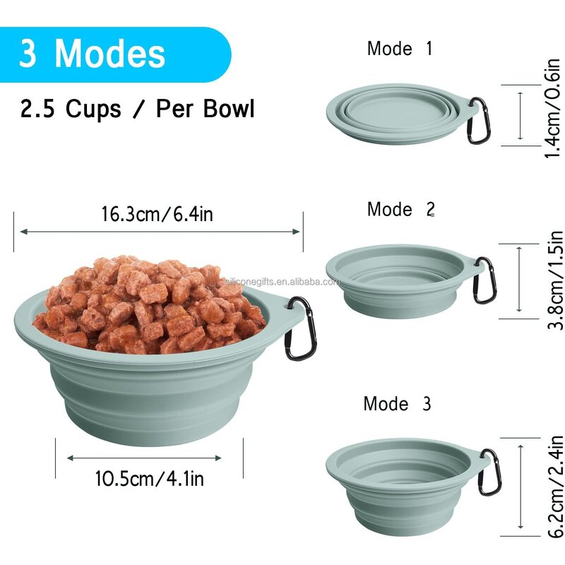 Collapsible Pet Bowl Supplier - Custom Outdoor Automatic Folding Bowl
