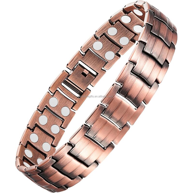 Bio Copper Magnetic Bracelet Supplier - Custom Logo Fashion Jewelry