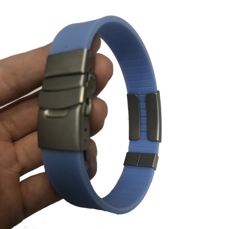 Silicone Bracelet Supplier - Colorful Custom Fashion Wristbands with Hardware