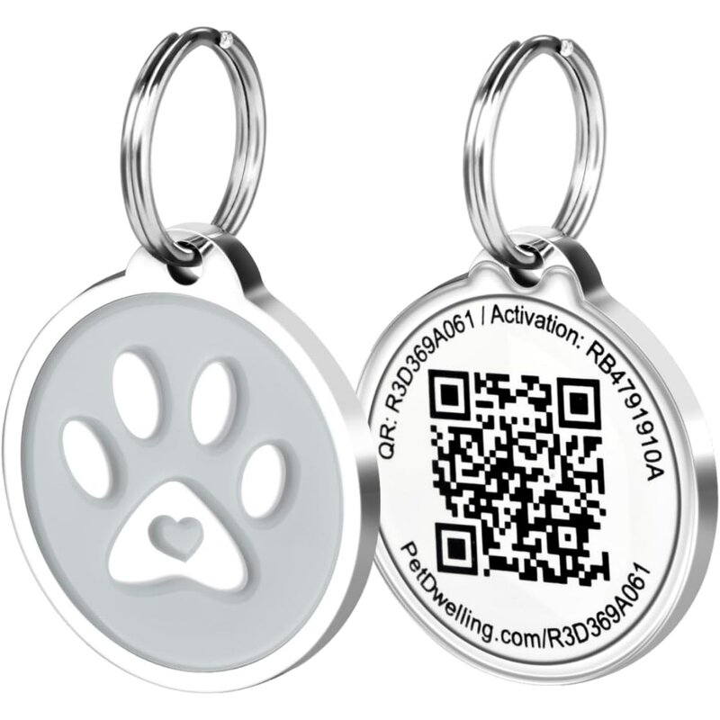 Pet Tag Manufacturer - Blank Metal Laser Engraving QR Cord NFC