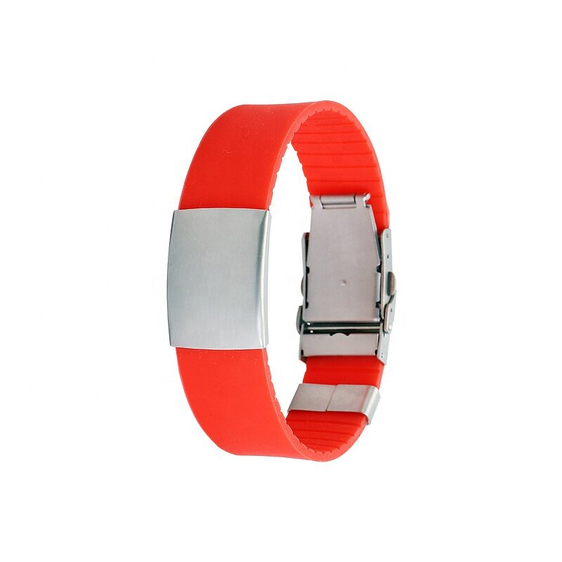 Medical Alert Bracelet Supplier - Diabetic Badge Survival Silicone Band