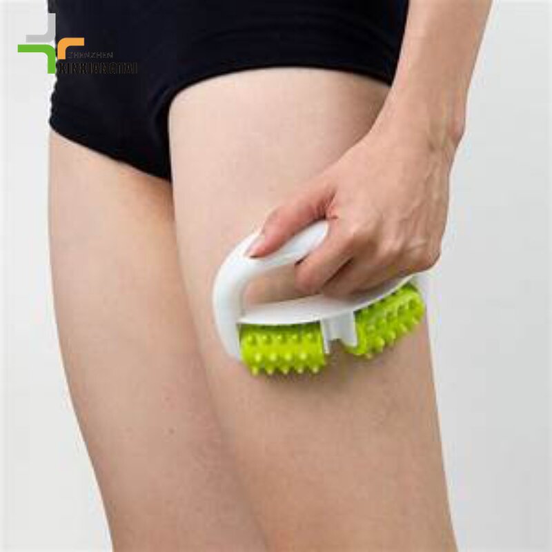 Body Massage Roller Supplier - Handheld Plastic Anti-cellulite Roller