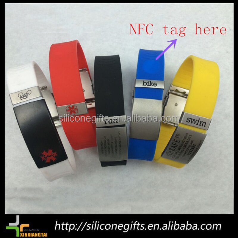 RFID NFC Silicone Bracelet Supplier - Custom Rewritable Waterproof OEM