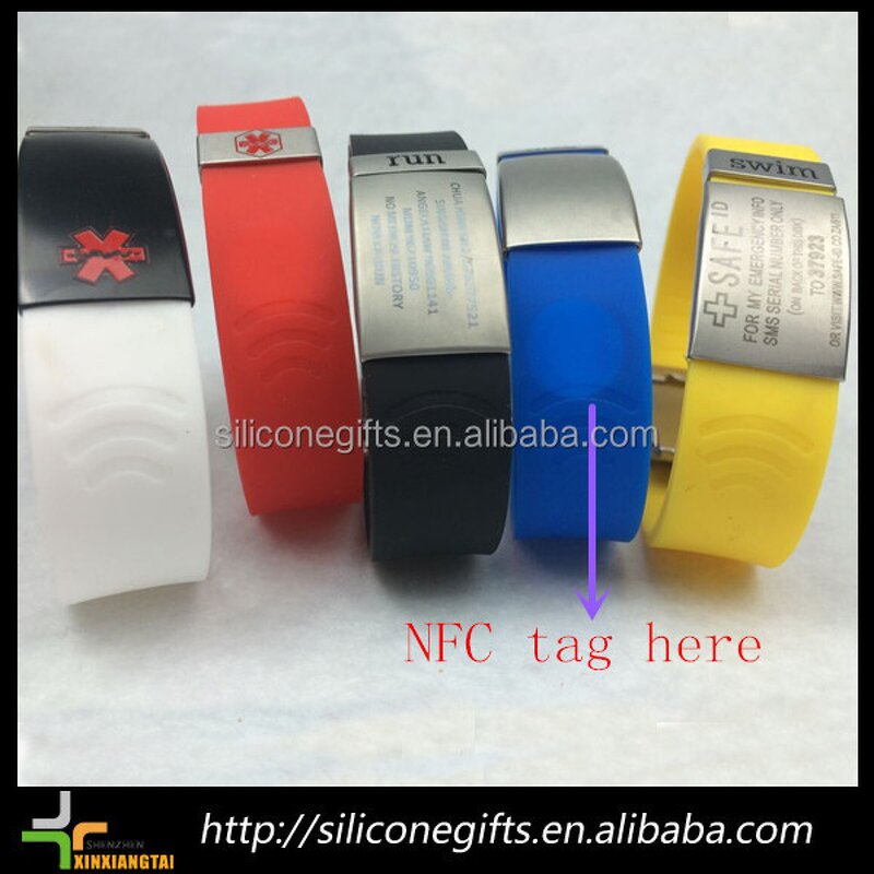 RFID NFC Silicone Bracelet Supplier - Custom Rewritable Waterproof OEM