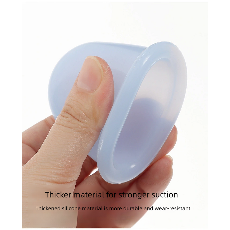Silicone Cupping Device Manufacturer - 5 Pcs Face Lifting Wrinkle Removal