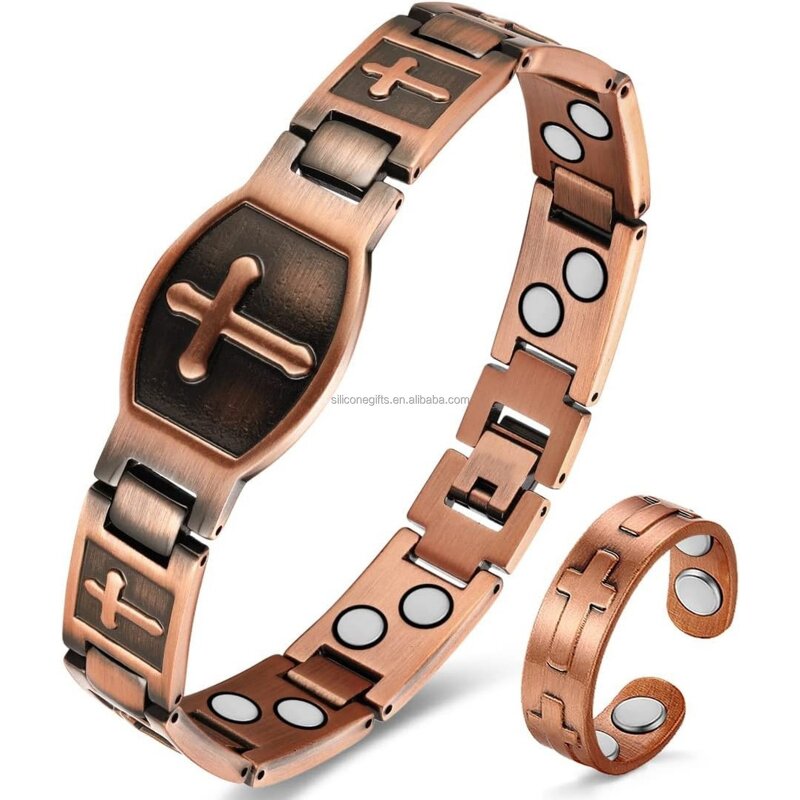 Copper Magnetic Bracelet Manufacturer - Wholesale Arthritis Therapy Cuff