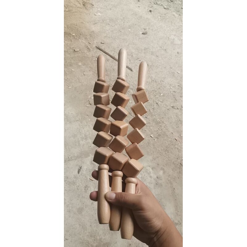 Woodtherapy Massager Manufacturer - Facial and Massage Cup Set Handcrafted