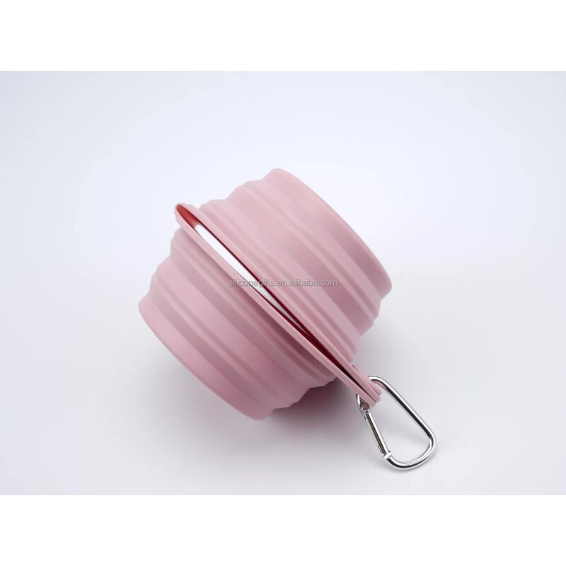 Collapsible Dog Bowl Manufacturer - Portable 500ml Silicone Travel Feeder