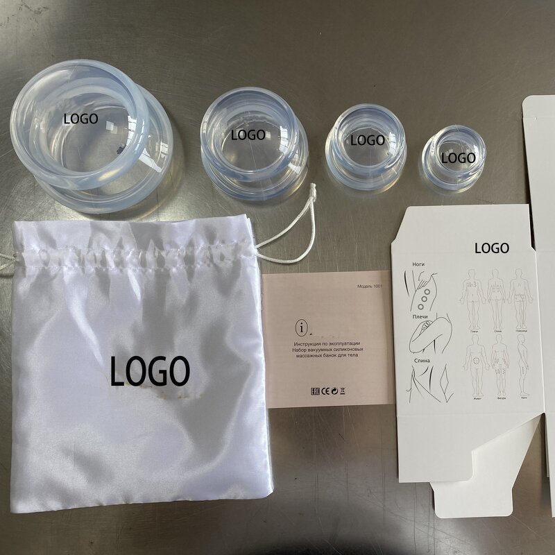 Cupping Massage Set Supplier - Silicone Rubber Vacuum Back Gua Sha