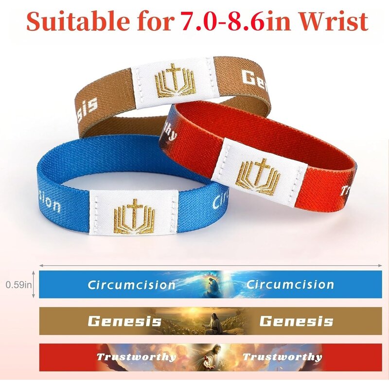 NFC Wristband Manufacturer - Smart Sensor Religious Jewelry Bible Verse