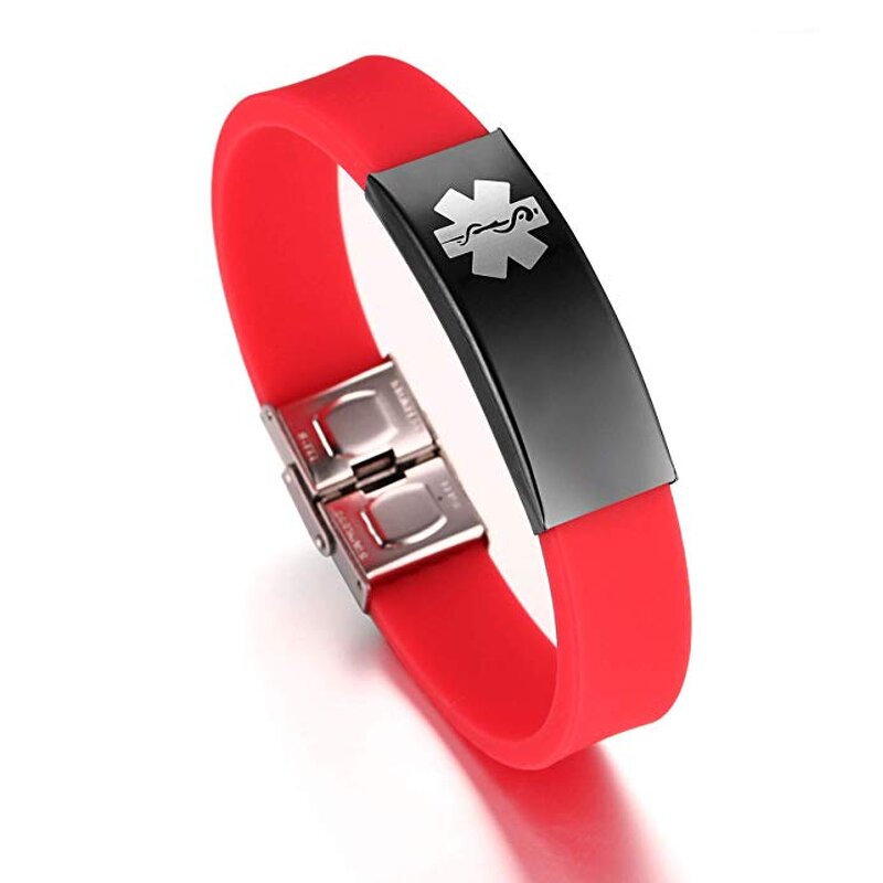 Silicone Wristband Manufacturer - Custom ID Kids Bracelet Adjustable