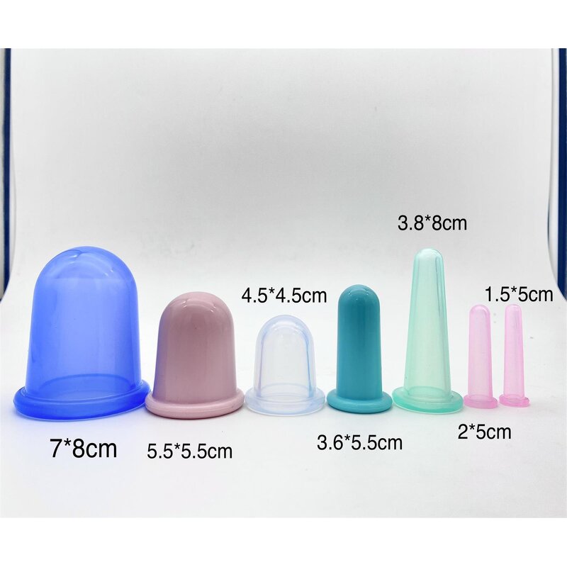 Silicone Massage Cup Set Supplier - 4pcs Suction Anti Cellulite Vacuum