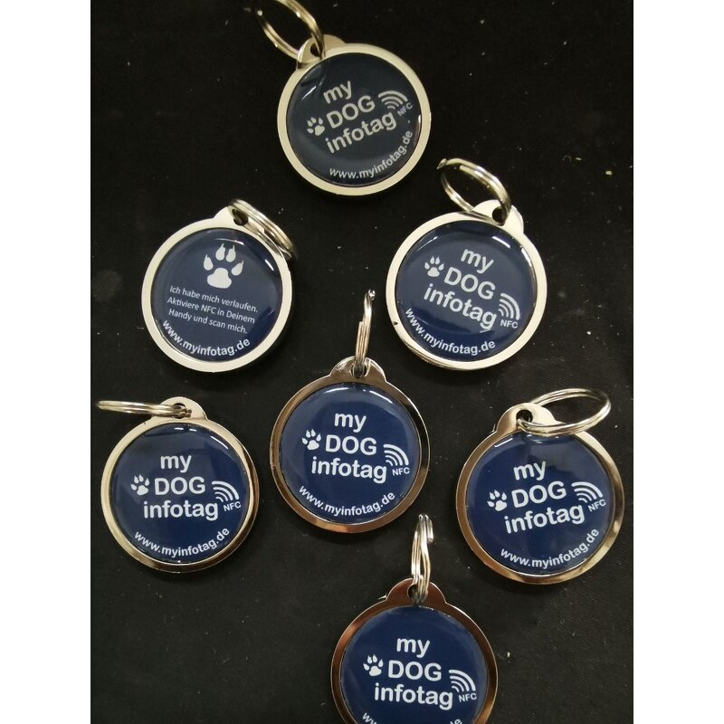 Pet ID Tag Manufacturer - Personalized Silicone QR Code RFID Tracking