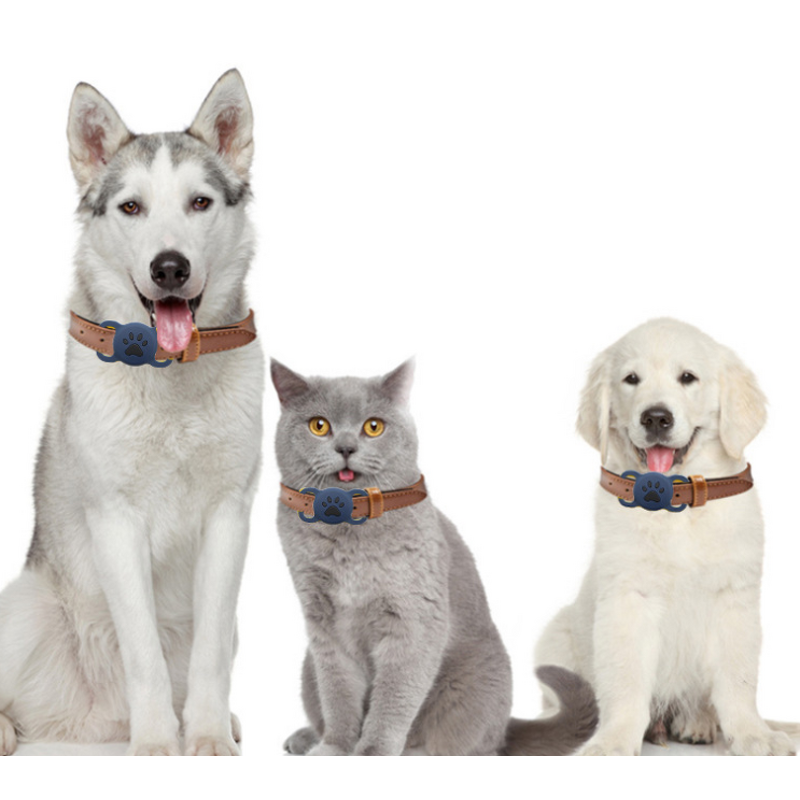 Pet Airtag Case Manufacturer - Silicone Paw Print Design Protective