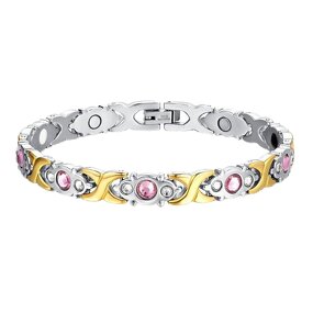 Magnetic Therapy Bracelet Supplier - Stainless Steel with Neodymium Magnets