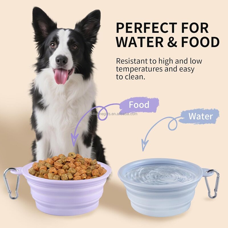 Collapsible Pet Bowl Supplier - Slow Feeder Portable Travel Bowls