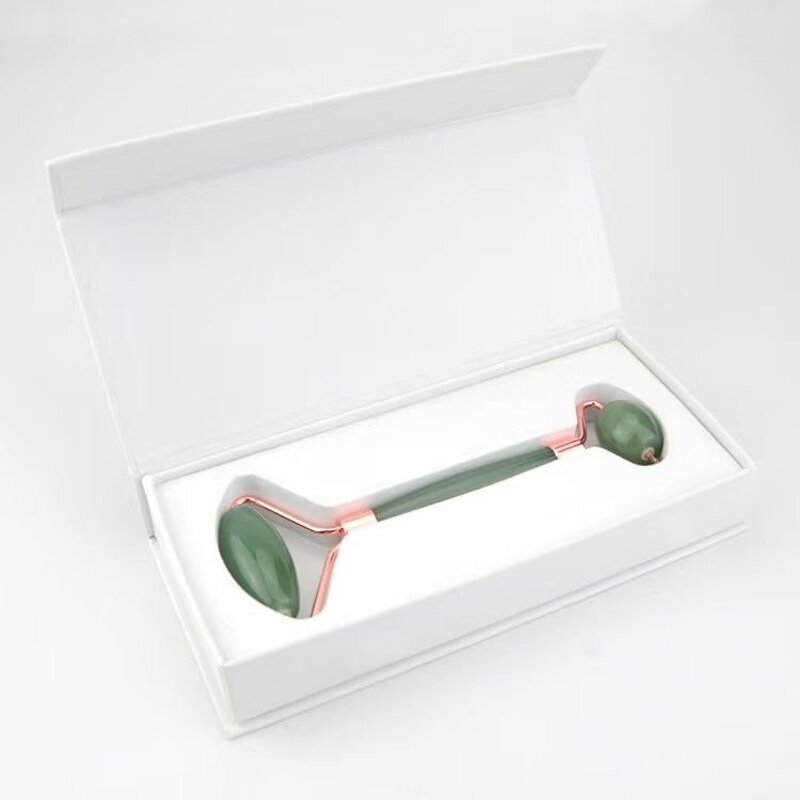 Rose Quartz Roller Manufacturer - Gua Sha Facial Massager with Box