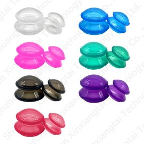 Vacuum Cupping Set Manufacturer - Rubber Suction Glass for Body Facial