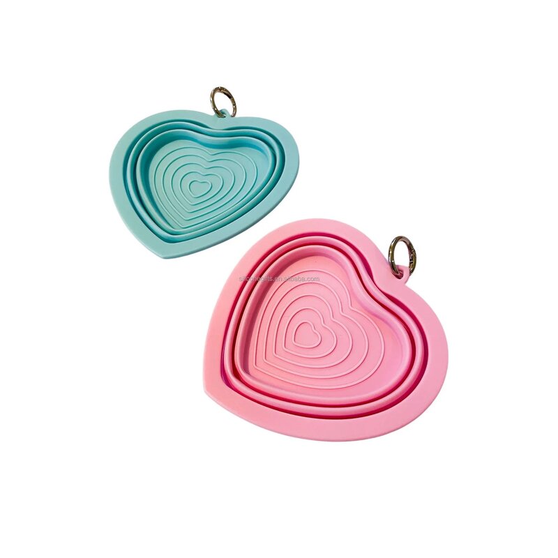 Collapsible Dog Bowl Manufacturer - Portable 500ml Silicone Travel Feeder