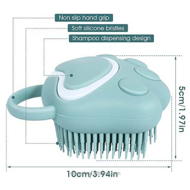 Pet Shower Brush Manufacturer - Silicone Towel Dry Set