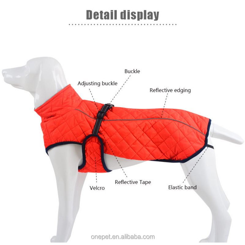 Dog Jacket Manufacturer - Cold Weather Padded Coat