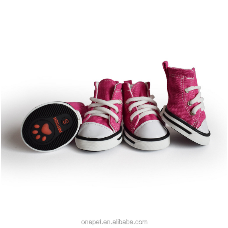 Pet Shoes Manufacturer - Non Slip Denim Canvas Shoes
