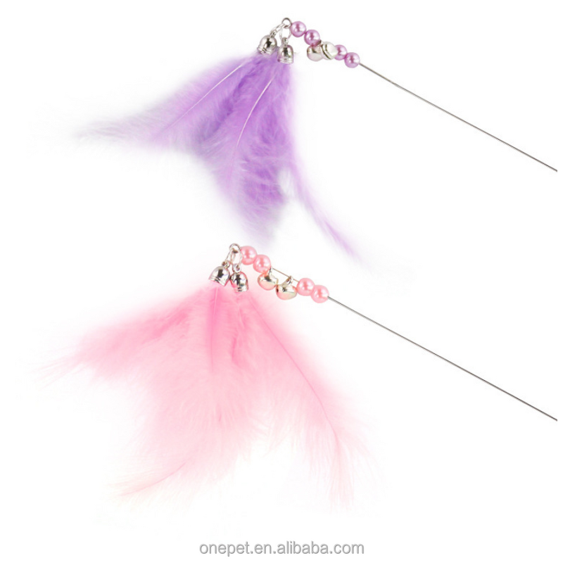 Cat Teaser Wand Manufacturer - Feather Toy Stick