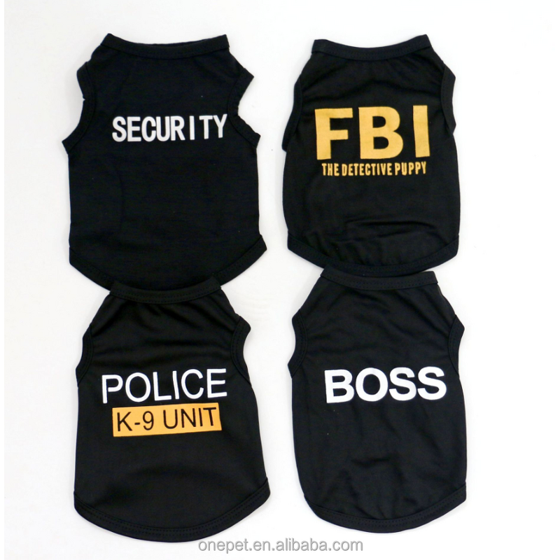 Pet T Shirt Manufacturer - Sleeveless K9 Design