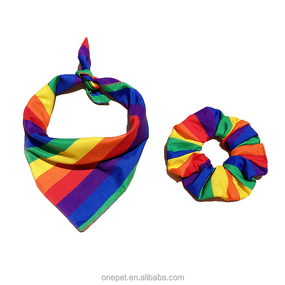 Pet Bandana Manufacturer - Rainbow Pride Design