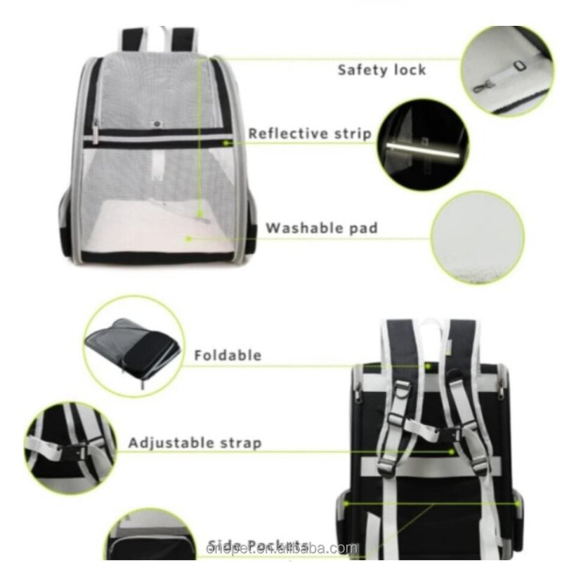 Pet Carrier Manufacturer - PVC Breathable Backpack