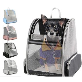 Pet Carrier Manufacturer - PVC Breathable Backpack