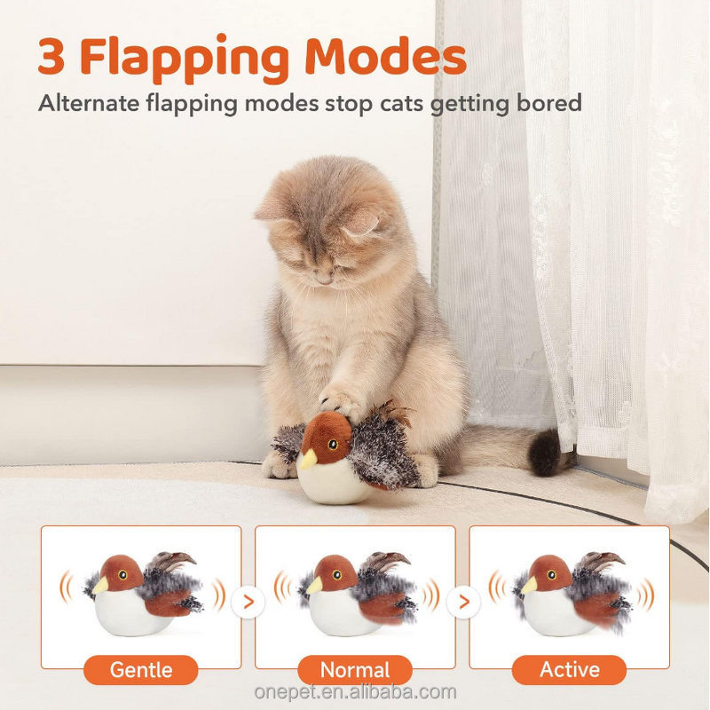Cat Toy Manufacturer - Feather Simulation Bird Toy