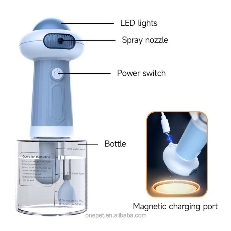 Pet Bath Foam Sprayer Manufacturer - Automatic Bubble Machine