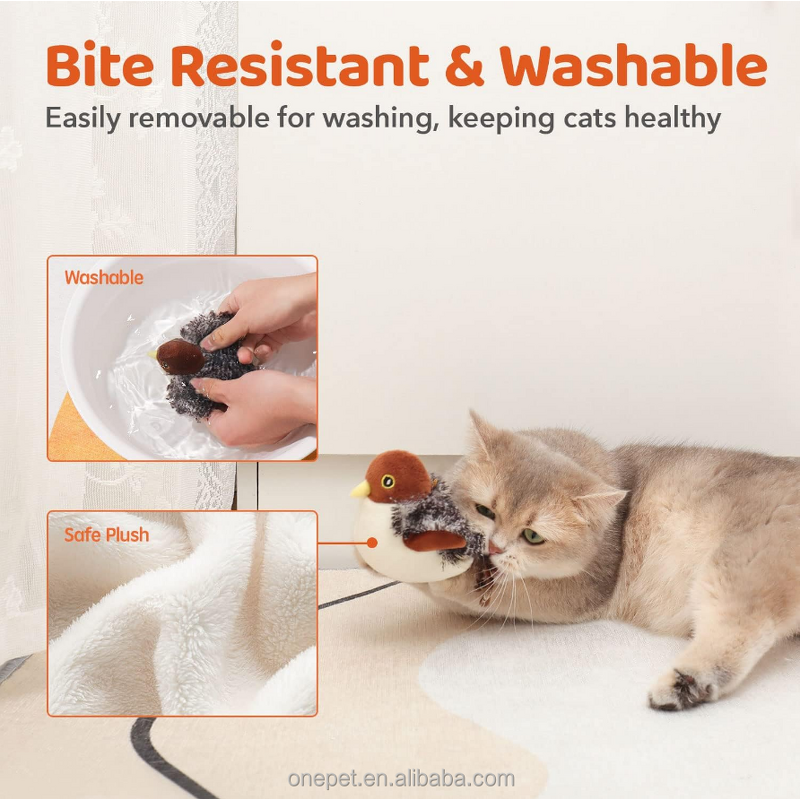 Cat Toy Manufacturer - Feather Simulation Bird Toy