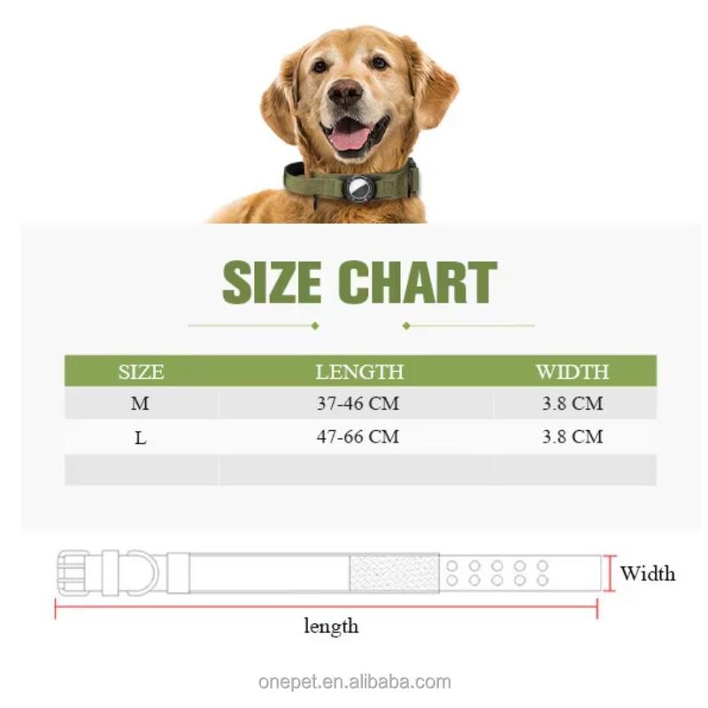 Smart GPS Dog Collar Manufacturer - AirTag Tracking