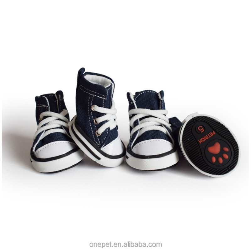 Pet Shoes Manufacturer - Non Slip Denim Canvas Shoes