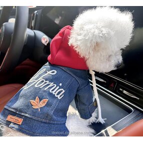 Dog Denim Coat Manufacturer - Embroidery Pattern