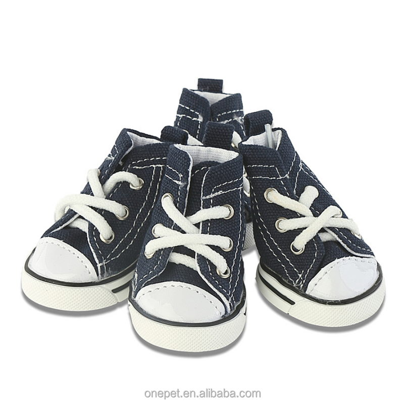 Pet Shoes Manufacturer - Non Slip Denim Canvas Shoes