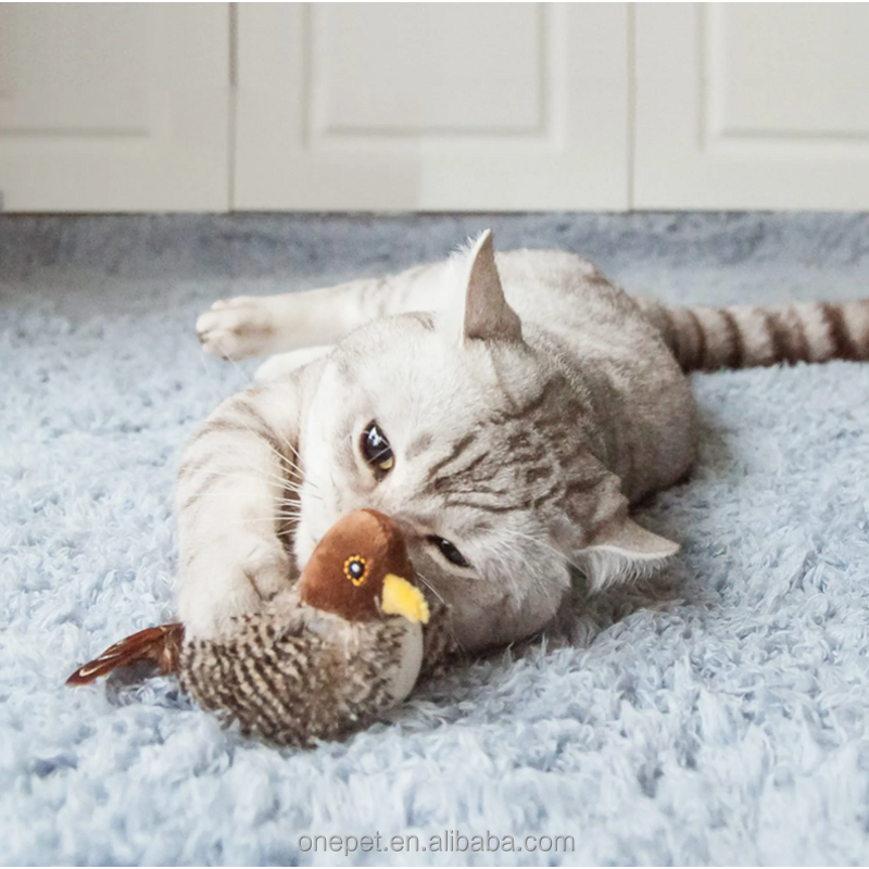 Cat Toy Manufacturer - Feather Simulation Bird Toy