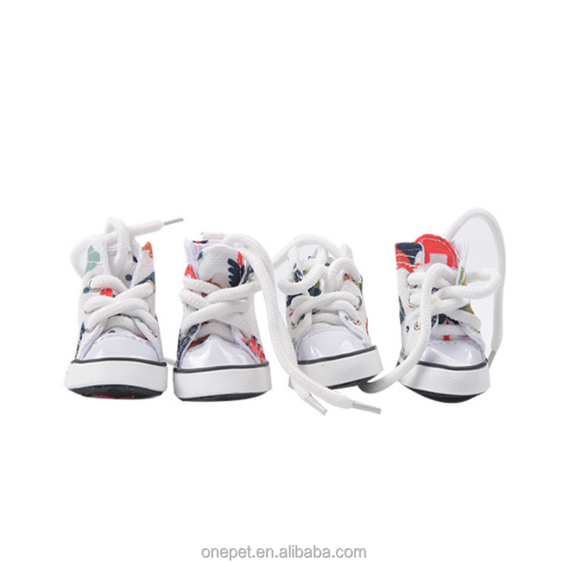 Pet Shoes Manufacturer - Non Slip Thickened Canvas Shoes