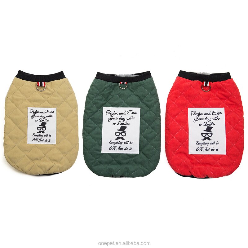 Dog Jacket Manufacturer - Winter Design Cotton Coat