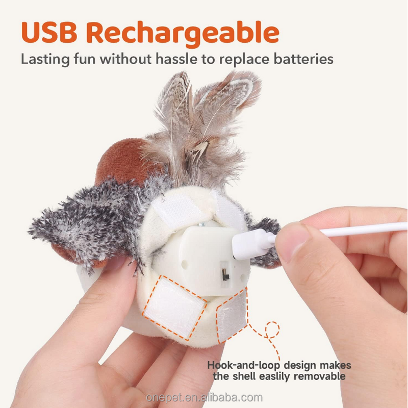 Cat Toy Manufacturer - Feather Simulation Bird Toy