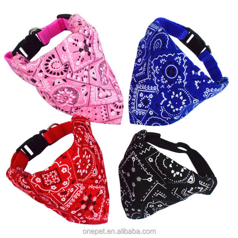 Dog Bandana Manufacturer - Colorful Print Collar