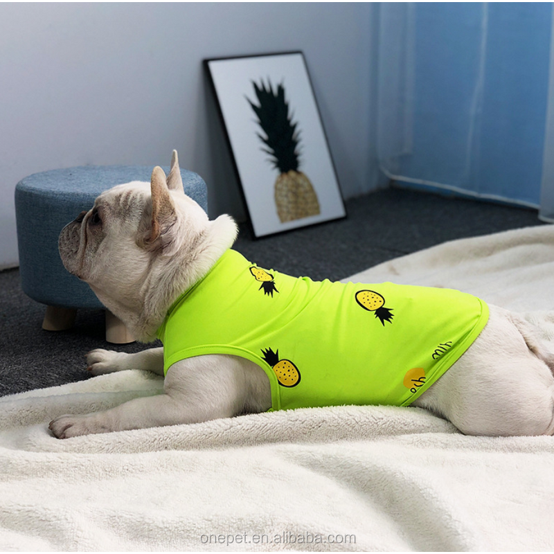 Pet Shirt Manufacturer - French Bulldog Sleeveless