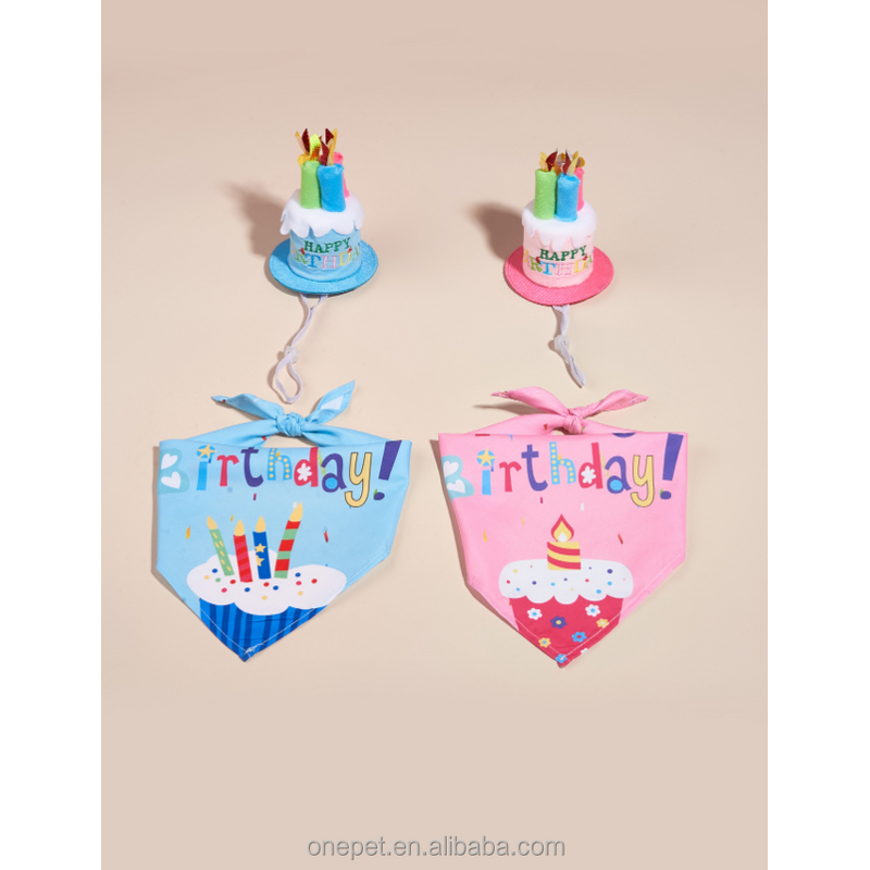 Pet Bandana Manufacturer - Birthday Celebration Design